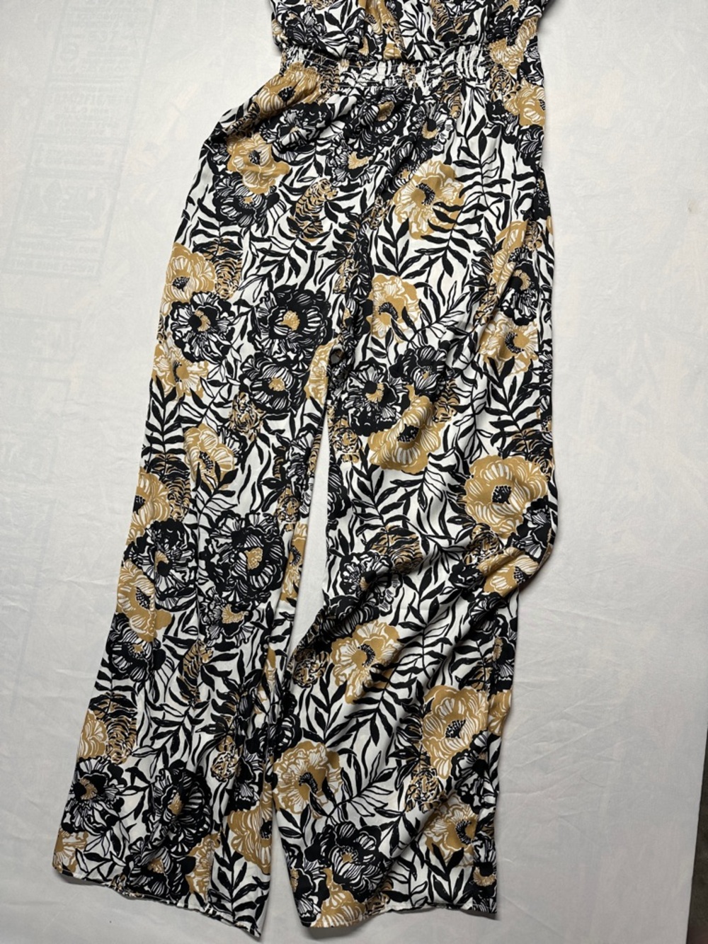NWT RARE Lilly Pulitzer Julien Halter Jumpsuit - Onyx Peony Party Womens Large - Picture 5 of 11